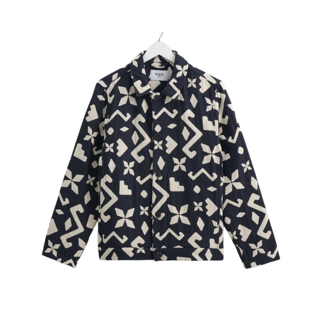 Geometric Jacquard Jacket