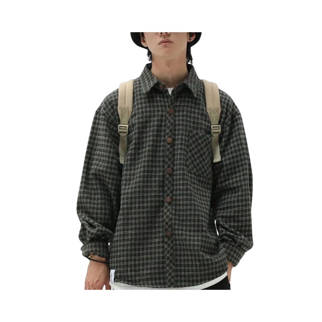 Retro Checked Overshirt